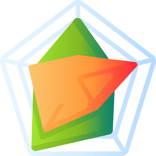 octagonal 3D Basic Gradient icono