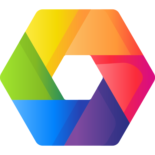 八角形 3D Basic Gradient icon