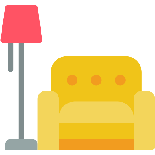 sofa Basic Miscellany Flat icon