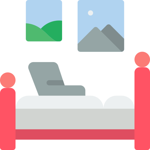 camera da letto Basic Miscellany Flat icona