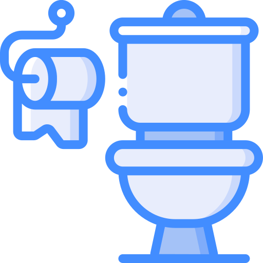 화장실 Basic Miscellany Blue icon
