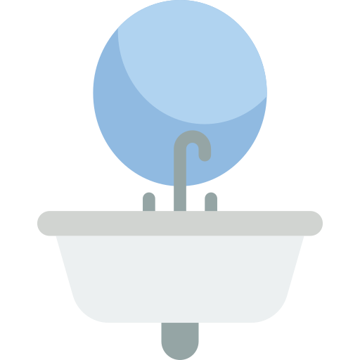 Washbasin Basic Miscellany Flat icon
