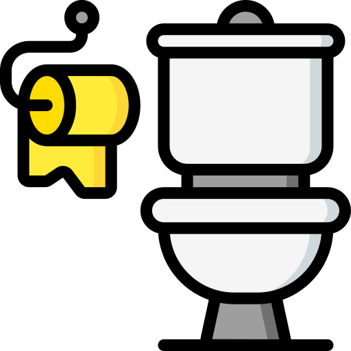 Bathroom Basic Miscellany Lineal Color icon