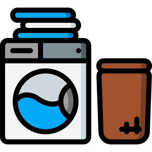 máquina de lavar Basic Miscellany Lineal Color Ícone