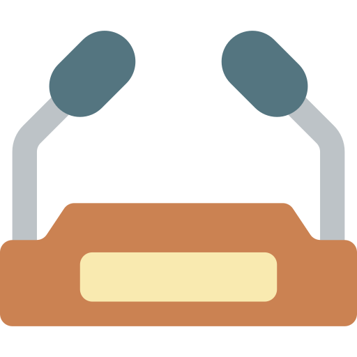mikrofone Basic Miscellany Flat icon
