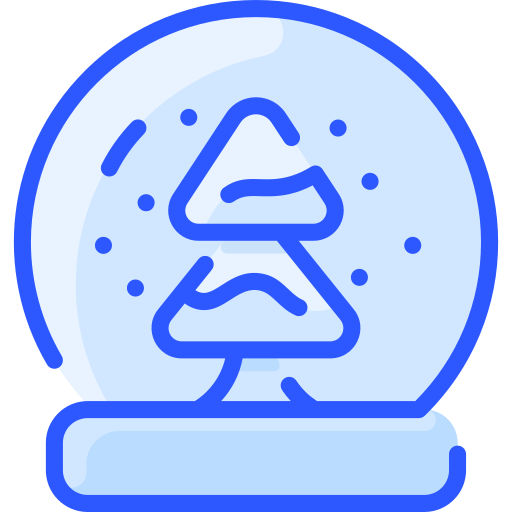 Śnieżna kula Vitaliy Gorbachev Blue ikona