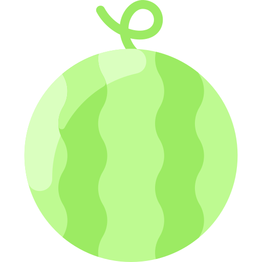 watermeloen Vitaliy Gorbachev Flat icoon