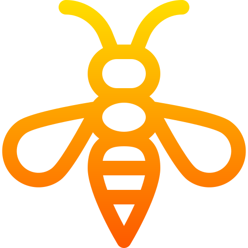 Wasp Basic Gradient Lineal color icon