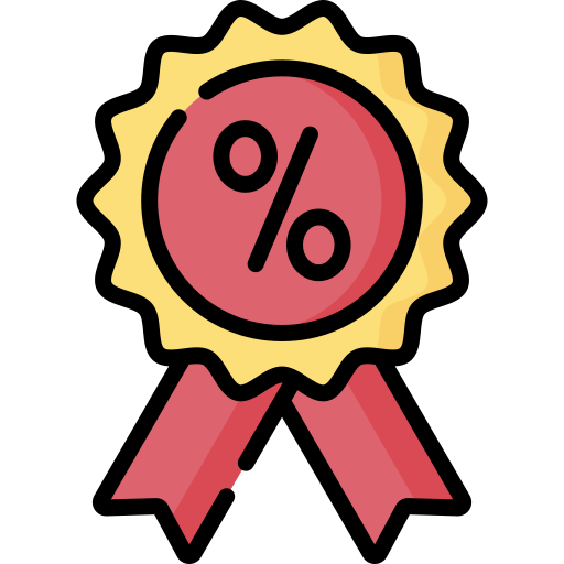 Discount badge Special Lineal color icon
