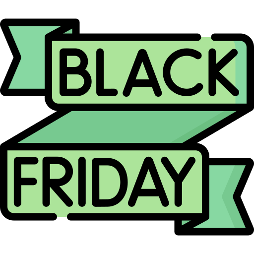 Black friday Special Lineal color icon