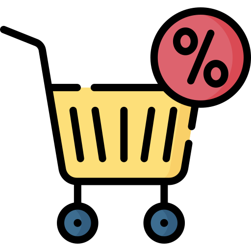 Shopping cart Special Lineal color icon