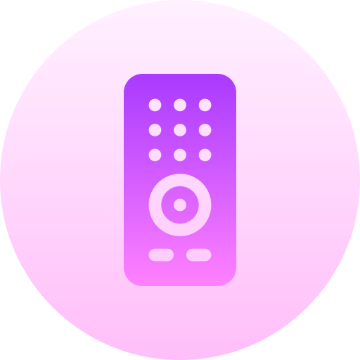 telecomando Basic Gradient Circular icona