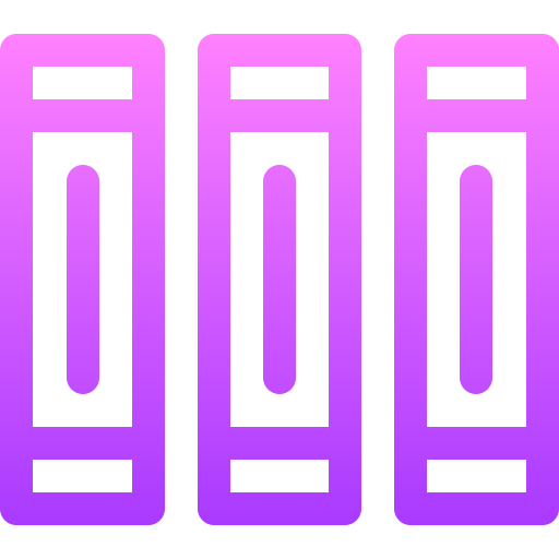 아카이브 Basic Gradient Lineal color icon