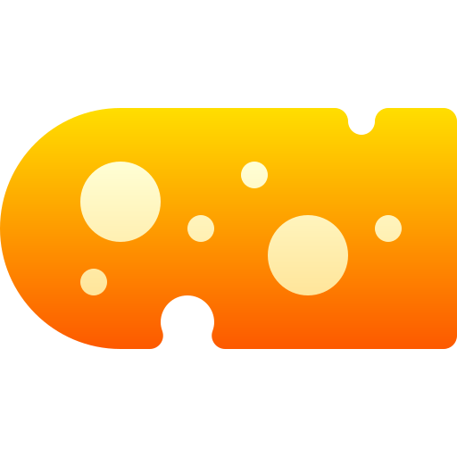 チーズ Basic Gradient Gradient icon
