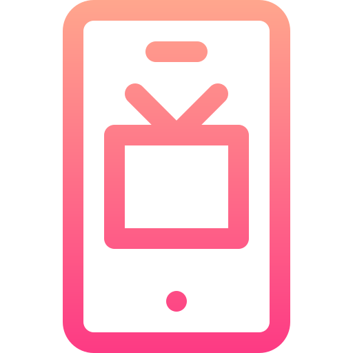 スマートフォン Basic Gradient Lineal color icon