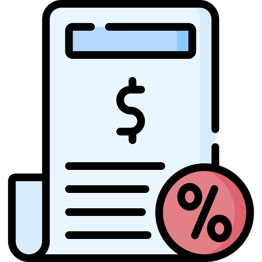 Invoice Special Lineal color icon