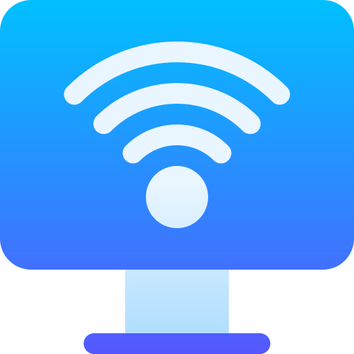 conexión wifi Basic Gradient Gradient icono