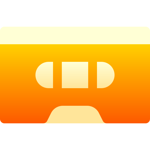 kassette Basic Gradient Gradient icon