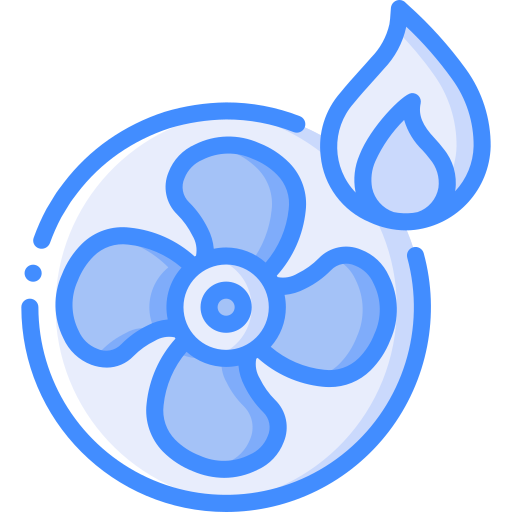 ventilator Basic Miscellany Blue icon