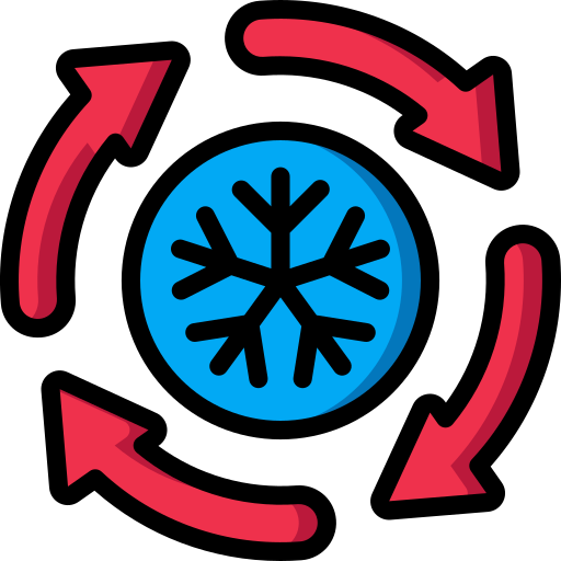 Snowflake Basic Miscellany Lineal Color icon