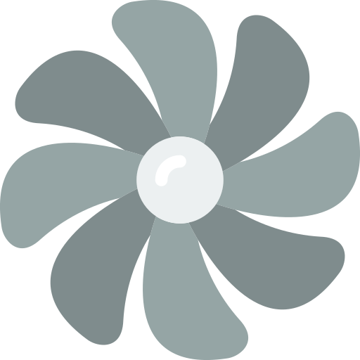 Fan Basic Miscellany Flat icon