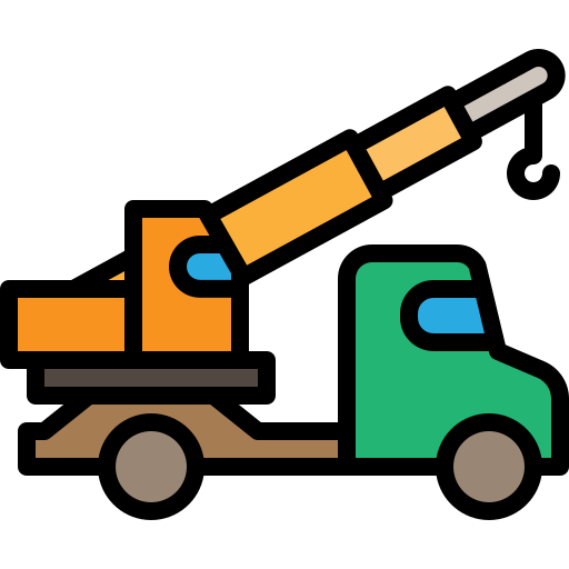 kranwagen Generic Outline Color icon