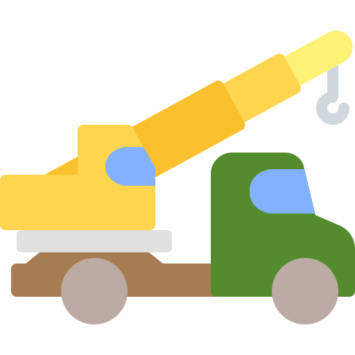 Crane truck Generic Flat icon