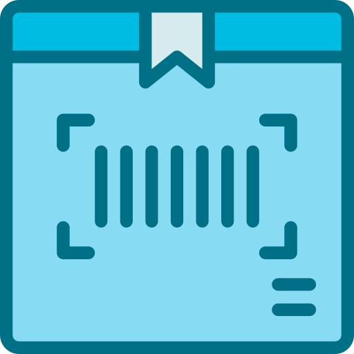 barcode Generic Outline Color icon