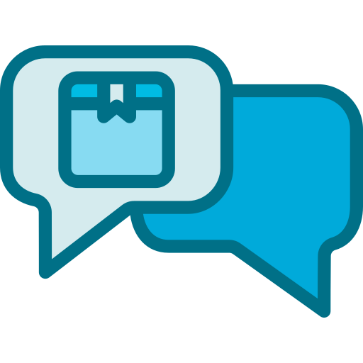 Chat Generic Outline Color icon