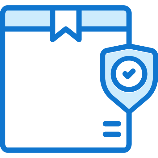 Security box Generic Blue icon