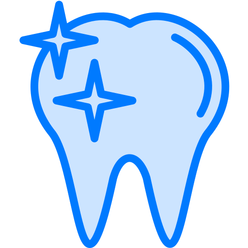 dente Generic Blue Ícone