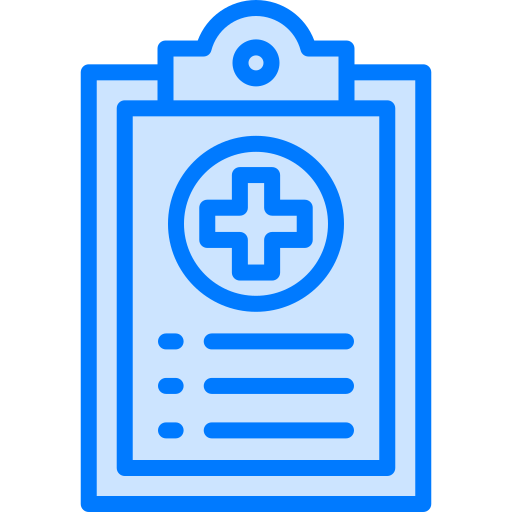 historial médico Generic Blue icono