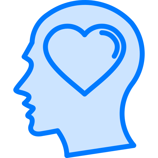 심리학 Generic Blue icon