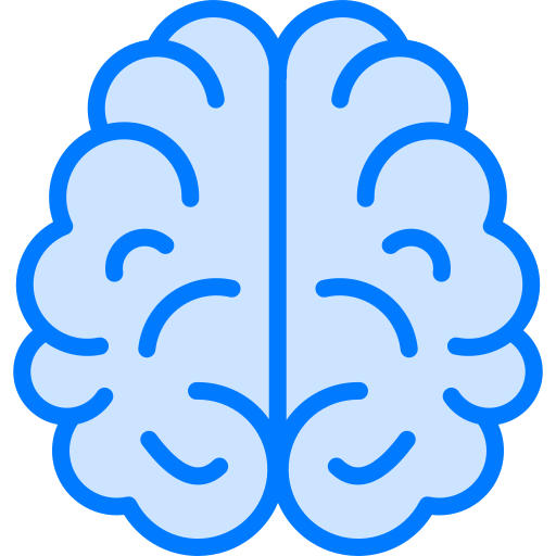 cerveau Generic Blue Icône
