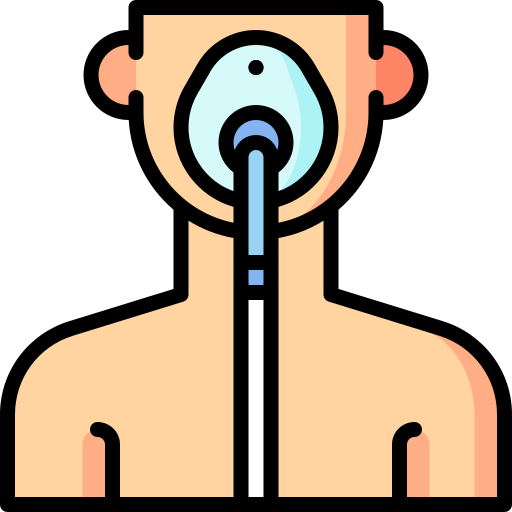 Oxygen mask Special Lineal color icon