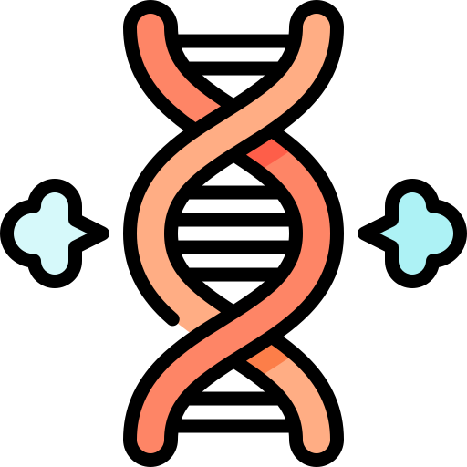 遺伝学 Special Lineal color icon