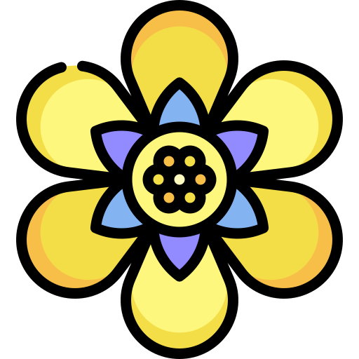Цветочная пыльца Special Lineal color иконка