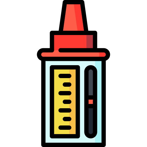 peak flow meter Special Lineal color icon