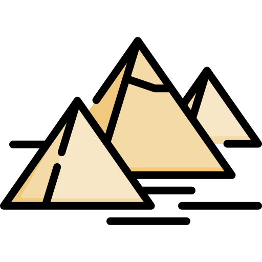 piramidy Special Lineal color ikona