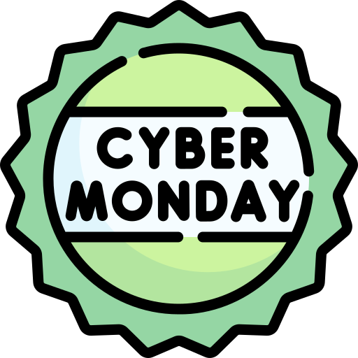 cyber montag Special Lineal color icon