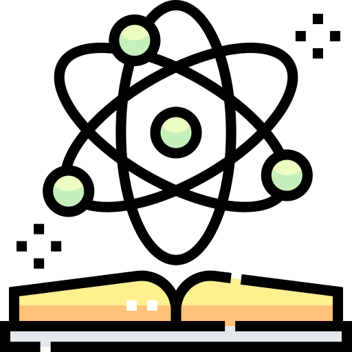 ciencias Detailed Straight Lineal color icono