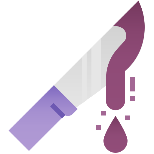 cuchillo Pixelmeetup Flat icono