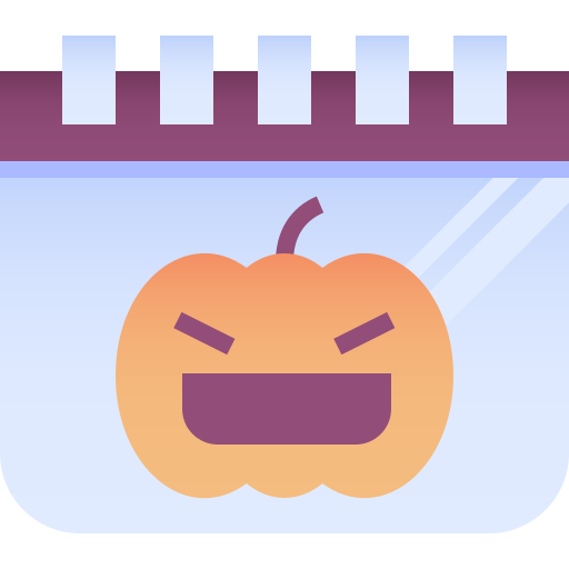 Halloween Pixelmeetup Flat icon