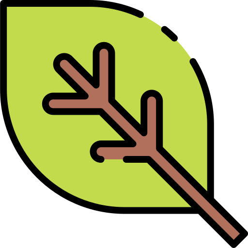 liść drzewa Good Ware Lineal Color ikona