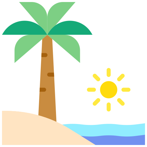 Пляж Good Ware Flat иконка