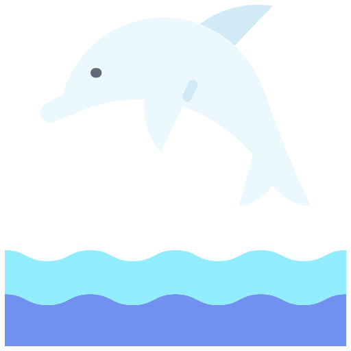 delfin Good Ware Flat ikona