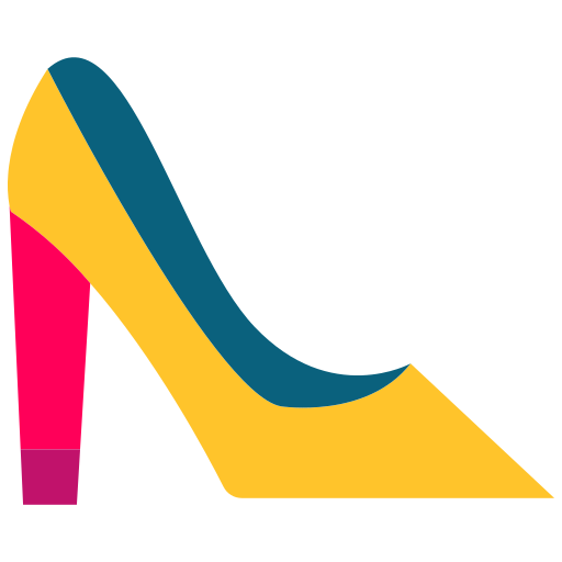 High heels Good Ware Flat icon