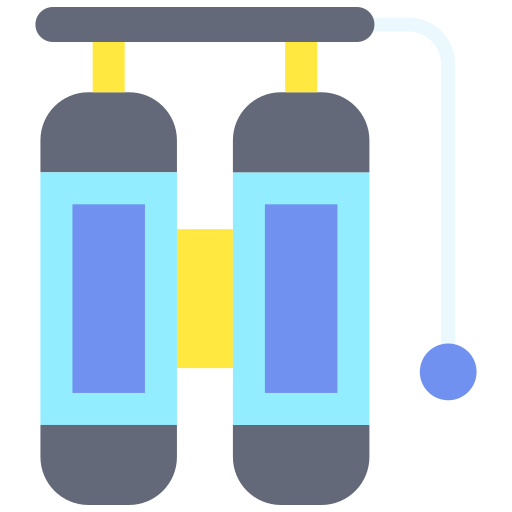 sauerstofftank Good Ware Flat icon