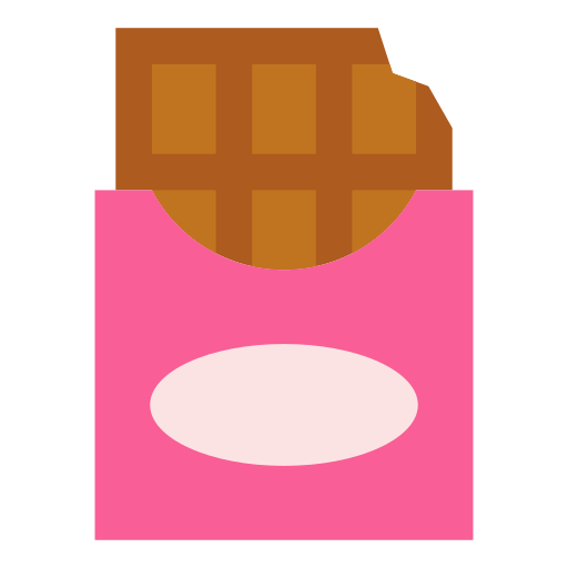 barra de chocolate Good Ware Flat icono