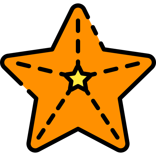 Starfish Good Ware Lineal Color icon